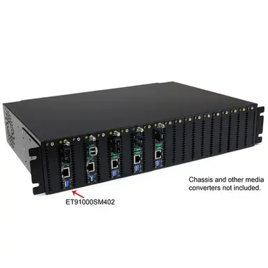 STARTECH.COM Convert And Extend A Gigabit Ethernet Connection up to 24.8 MILES/40 KM Over Sin, image 8