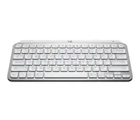 Logitech MX Keys Mini Minimalist Wireless Illuminated Keyboard - Pale Gray - US, image 3