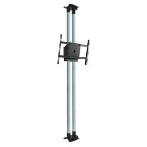 Peerless Industries Modular Dual Pole Floor to Ceiling Mount Kit for 46IN to 90IN Displays - Black