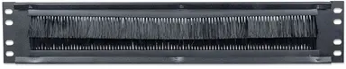 Intellinet 2U, with Brush Insert Cable Entry Panel for Network Cabinets, Black, image 8