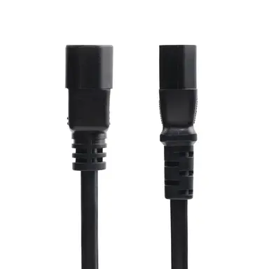 StarTech.com 2 ft (60CM) Power Extension Cord, IEC 60320 C14 to C13 PDU Power Cord, 10A 250V, image 6