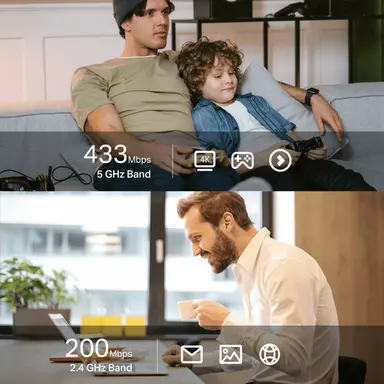 Omada Networks by TP Link AC600 Nano Dual Band Wi-Fi Bluetooth 4.2, image 3