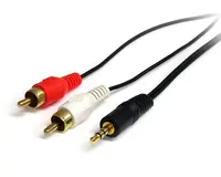 StarTech.com Connect Your Computer or Audio Player to an Rca Audio Device - Mini Jack to Rca, image 3