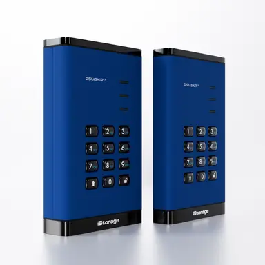Kanguru Istorage DISKASHUR3 HDD 2TB Blue - Secur, image 6