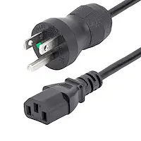 StarTech.com 3 ft (0.9 m) 18AWG Hospital Grade Power Cord W/ NEMA 5-15P and IEC C13 Connectors;, image 3