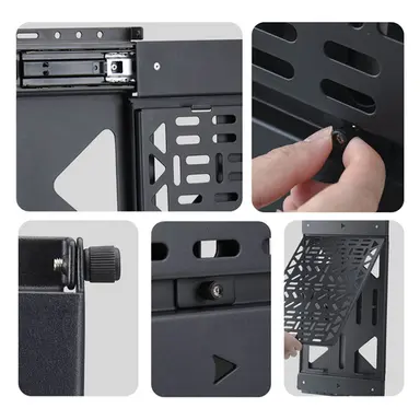 StarTech.com Wall-Mounted Media Storage Panel Keeps a/V Components Tucked Behind the TV While, image 5