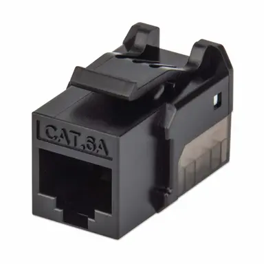 Intellinet Fastpunch Cat6a Keystone Jack UTP, Black, image 4