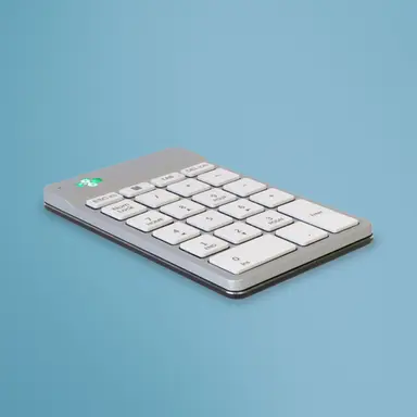 R-Go Numpad Break, Numeric Keypad, Bluetooth, White, image 4