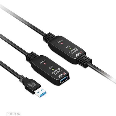 Club 3D B.V USB-a Active Repeater Cable 15M/49.2FT, image 6