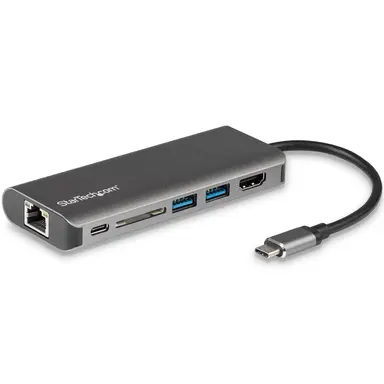 StarTech.com Replaced by DKT30CSDHPD3 - USB-C Multiport Adapter 4K HDMI, Gbe, 2 USB-a, SD - 1