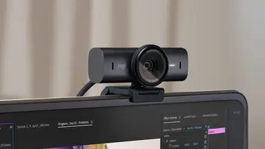 Logitech MX Brio 4K Ultra HD Webcam - Black