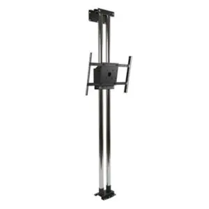 Peerless Industries Dual Pole Floor-To-Wall Mount for 46 to 90 TV W/BLACK Poles
