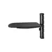Peerless Industries AV Wall Shelf, Single W/Glass, image 5
