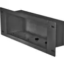 Peerless Industries Recessed Cable Management And Power Storage Accessory Box - Epoxy - Gloss Black