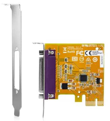 HP PCIE X1 Parallel Port CARD.