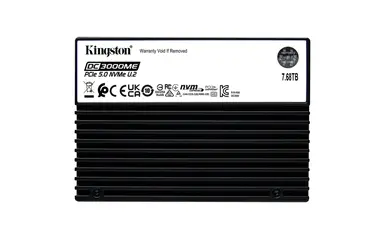 Kingston 7.68TB DC3000ME U.2 PCIE 5.0 NVME Tcg Opal Enterprise SSD