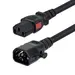 StarTech.com 10 ft Heavy Duty Power Extension Cord W/Locking IEC 60320 C14 and Locking C13, image 5