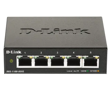 D-Link Systems Switch - - Desktop - Wired - 1GBPS - Networking / Ports Qty: 5