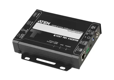 Aten Hdmiand VGA/AUDIO Hdbaset Transmitter W/ Irand Serial And Poh, image 4