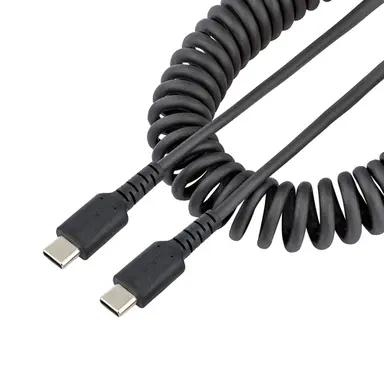 StarTech.com 3 ft USB C Charging Cable Coiled M/M, image 4