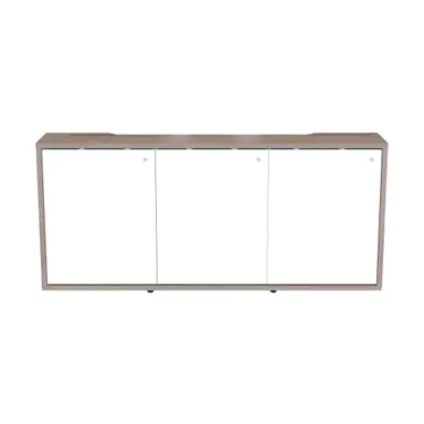 Middle Atlantic C3 Credenza Woodkit 3BAY 27 D Hpl Walnut Heights