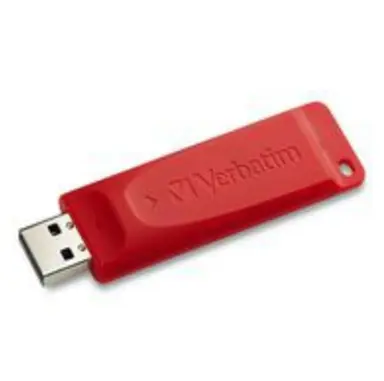 Verbatim Americas 128GB Storengo USB Flash Drive - Red