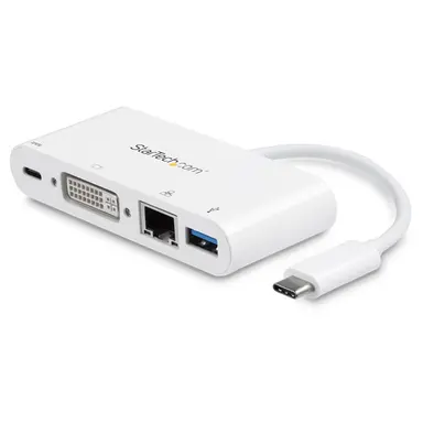 StarTech.com USB-C Multiport Adapter W/ DVI-Digital Video 1920 × 1200 / 1080P (Single LINK)/GBE, image 4