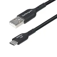 StarTech.com 10 ft (3M) USB-a to USB-C Charging Cable, Charge & Sync, 3A, USB 2.0, Tpe Jacket, image 3