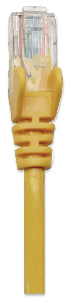 Intellinet 50 FT Yellow Cat5e Snagless Patch Cable, image 8