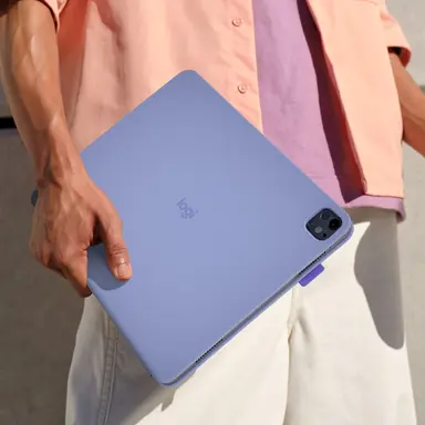 Logitech Flip Folio for iPad Air and Pro 13 Inch (Lilac), image 7