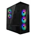 Arctic Cooling Xtender (Mirror BLACK)-PC Case-Mid Tower-Tempered Glass Panel-Included a-RGB Fan, image 5