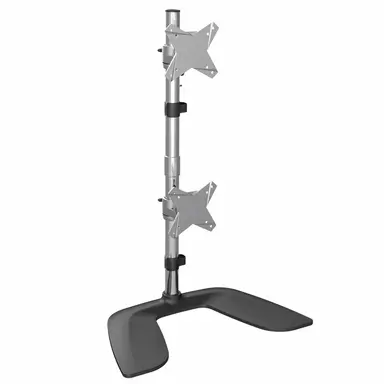 StarTech.com VESA Mount 75X75/100X100MM Vertical Dual Monitor Stand - Stacked Displays up