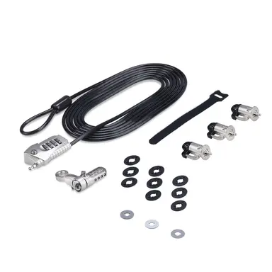 StarTech.com Laptop/Desktop & Peripheral Lock Kit, Theft-Deterring Security Lock, K-Slot, 9.8