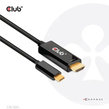 Club 3D B.V HDMI to USB-C 4K60HZ Active Cable 6 FT