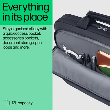 HP Evday 16 Odyssey Gray Laptop Bag, image 7