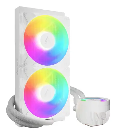 Arctic Cooling Liquid Freezer Iii Pro 280 a-RGB (White) : All-in-One CPU Water Cooler with 280M, image 6