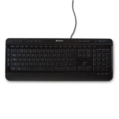 Verbatim Americas Illuminated Wired Keyboard, image 4