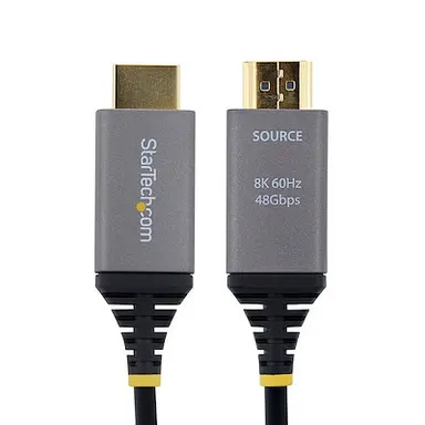 StarTech.com Hybrid Aoc HDMI 2.1 Cable Supports 8K 60HZ; CMP-Rated for Plenum Spaces; Shielde