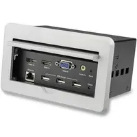 StarTech.com Conference Table Connectivity Box Installs in Table - Conference Table Pop up BO, image 3