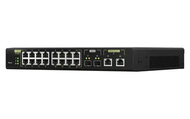 QNAP Microchip VSC7448-02, 4GB DDR3, 16-Port of 2.5GBPS Port with 802.3AT (30W), 2 10, image 7