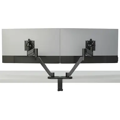 Chief Manufacturing Dual Dynamic Monitor Arm Black, image 6