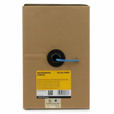 STARTECH.COM 1000 FT. Blue Utp CAT5E Cable for 1000 Mbps Networks - High-Quality Copper Condu, image 6