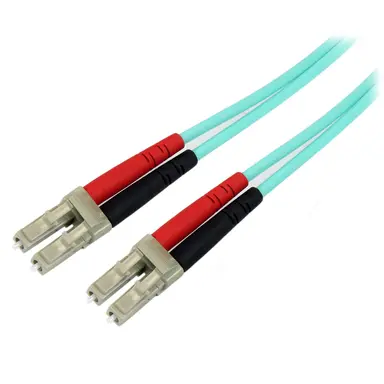 StarTech.com 10M (33 ft) OM3 Multimode LC/LC-UPC Fiber Cable; 1/10/40/100 Gbps Full Duplex; 50