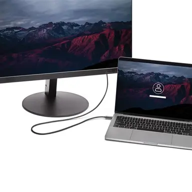 StarTech.com Black 6.6FT/2M USB Type C DP Alt Mode HBR2 to HDMI 2.0 Cable 4K 60HZ/1080P / 7.1, image 6