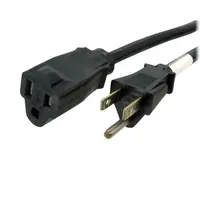 StarTech.com 6 ft (1.8 m) Heavy Duty Extension Cord NEMA 5-15R and NEMA 5-15P Connectors; 125V, image 3