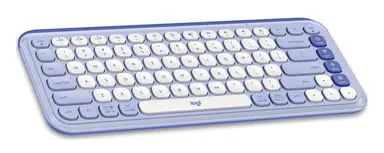 Logitech Pop Icon Keys (Lilac & Off-White), image 7