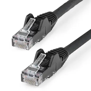 StarTech.com 10 ft LSZH Cat6 Ethernet Cable - Black