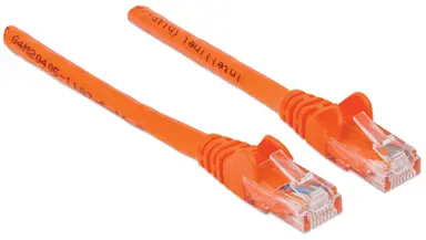 Intellinet 25 FT Orange Cat6 Snagless Patch Cable, image 6