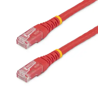 StarTech.com 15 ft Red Cat6 Ethernet Cable Delivers Multi Gigabit 1/2.5/5GBPS & 10GBPS up to 1, image 4