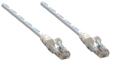 Intellinet 1.5 FT White Cat5e Snagless Patch Cable, image 6